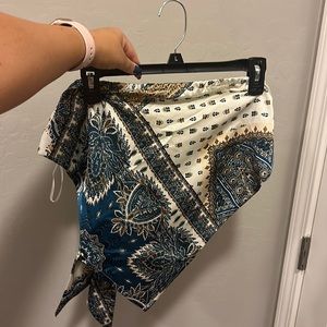 Bandana tube top